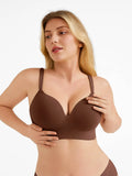 Popilush® Seamless Push-Up Wireless Full Coverage Bra