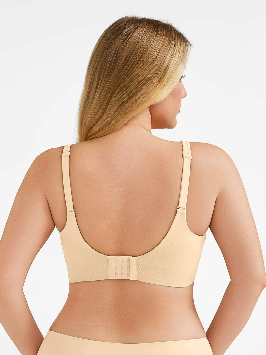 Popilush® Seamless Push-Up Wireless Full Coverage Bra
