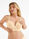 Popilush® Seamless Push-Up Wireless Full Coverage Bra