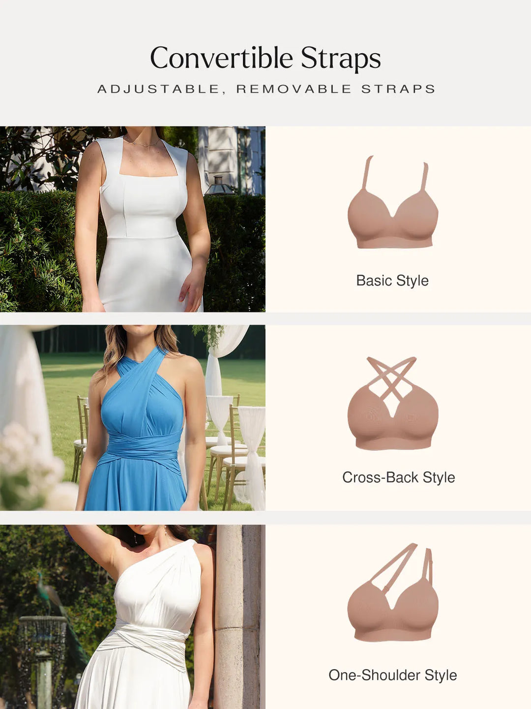 Popilush® Seamless Push-Up Wireless Full Coverage Bra