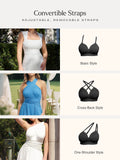 Popilush® Seamless Push-Up Wireless Full Coverage Bra