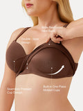 Popilush® Seamless Push-Up Wireless Full Coverage Bra