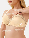 Popilush® Seamless Push-Up Wireless Full Coverage Bra