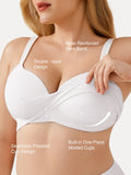 Popilush® Seamless Push-Up Wireless Full Coverage Bra