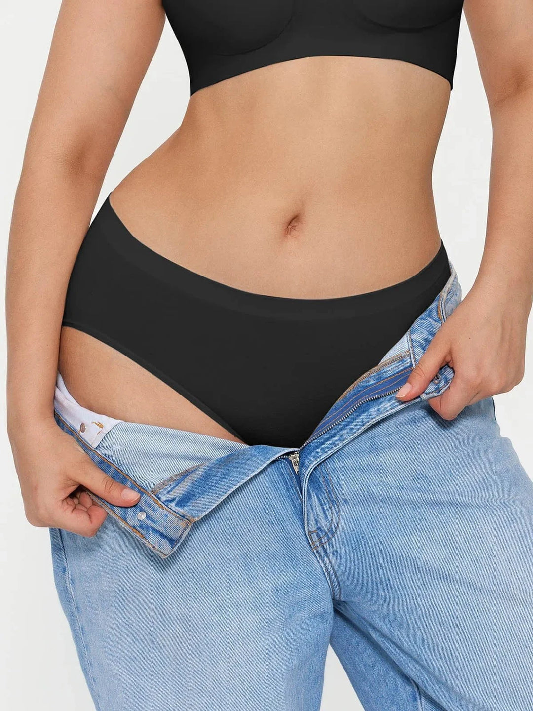 Popilush® Seamless Second-Skin High-Waist Brief