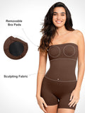 Popilush? One Piece Shapewear Bandeau Romper