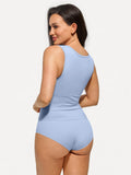 Popilush® Seamless Striped Shapewear Tank