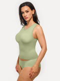 Popilush® Seamless Striped Shapewear Tank