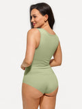 Popilush® Seamless Striped Shapewear Tank