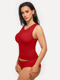 Popilush® Seamless Striped Shapewear Tank