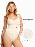 Popilush Tops Body Shaper Jumpsuit Tank Seamless Tank Top Bodysuit