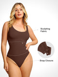Popilush® Tops Body Shaper Jumpsuit Tank Seamless Tank Top Bodysuit