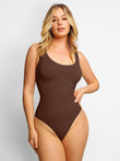Popilush Brown / XS/S Seamless Tank Top Bodysuit