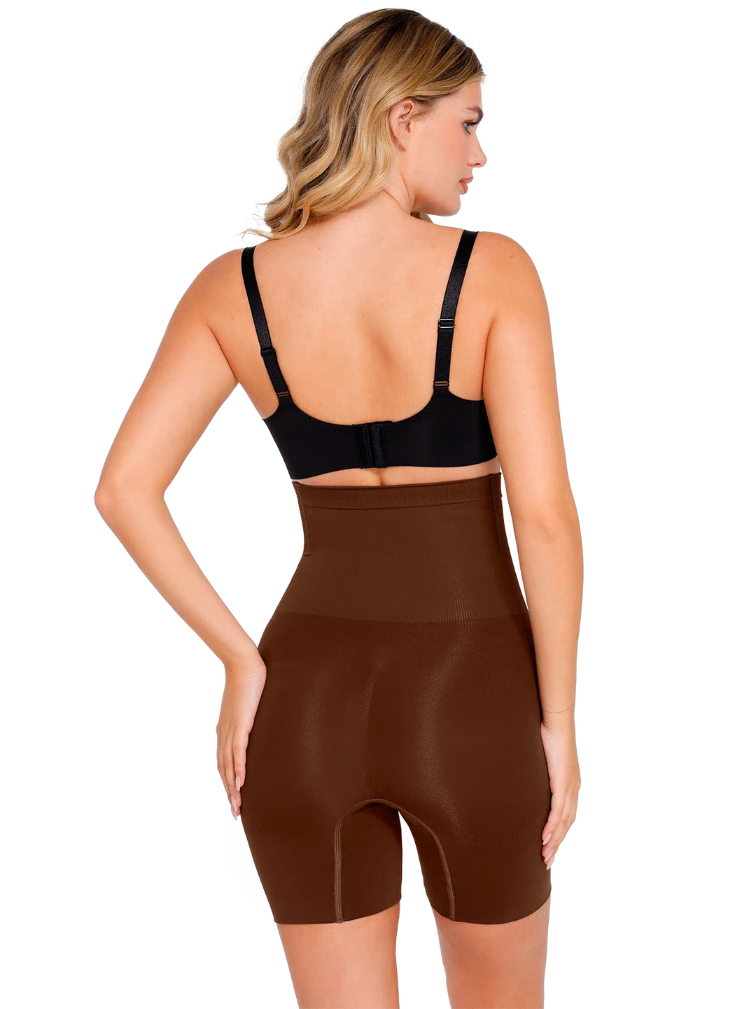 Popilush® Seamless Tummy Control Mid-Thigh Shaping Shorts