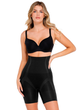 Popilush® Black / XS/S Seamless Tummy Control Mid-Thigh Shaping Shorts