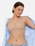 Popilush® Seamless Wireless Adjustable Comfort Support Bra