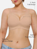 Popilush® Seamless Wireless Adjustable Comfort Support Bra