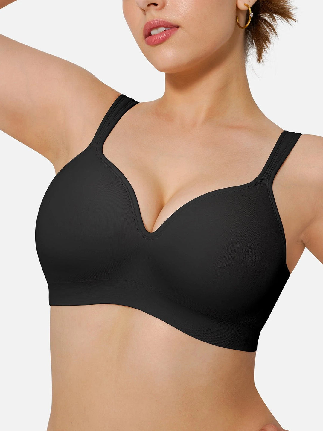 Popilush® Seamless Wireless Adjustable Comfort Support Bra