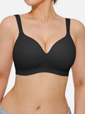 Popilush® Black / S Seamless Wireless Adjustable Comfort Support Bra