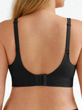 Popilush® Seamless Wireless Adjustable Wide-Strap T-Shirt Bra
