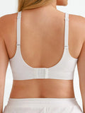 Popilush® Seamless Wireless Adjustable Wide-Strap T-Shirt Bra