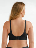 Popilush® Seamless Wireless Adjustable Wide-Strap T-Shirt Bra