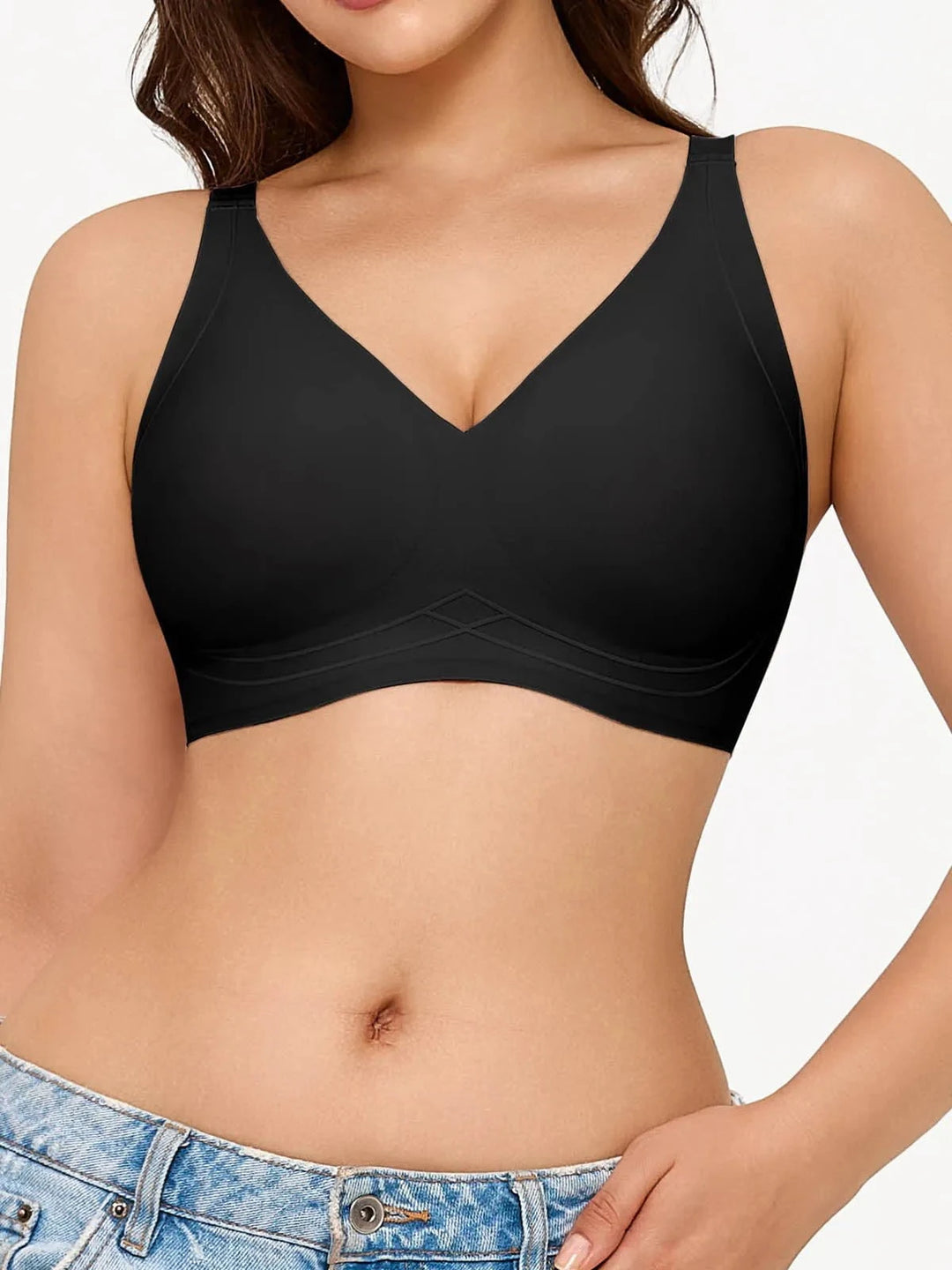 Popilush® Black / S Seamless Wireless Comfort Bra