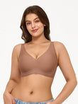 Popilush® Light Brown / S Seamless Wireless Comfort Bra