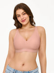 Popilush® Nude Pink / S Seamless Wireless Comfort Bra