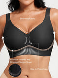 Popilush® Seamless Wireless Comfort Jelly Strip Support Bra