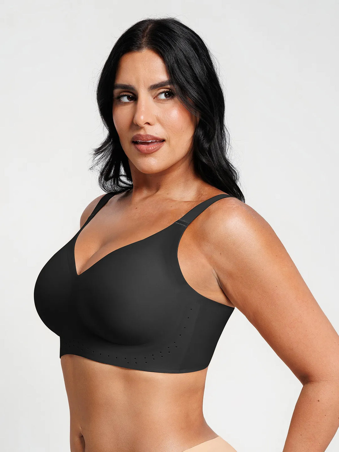 Popilush® Seamless Wireless Comfort Jelly Strip Support Bra