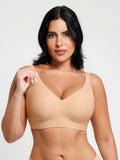 Popilush® Seamless Wireless Comfort Jelly Strip Support Bra