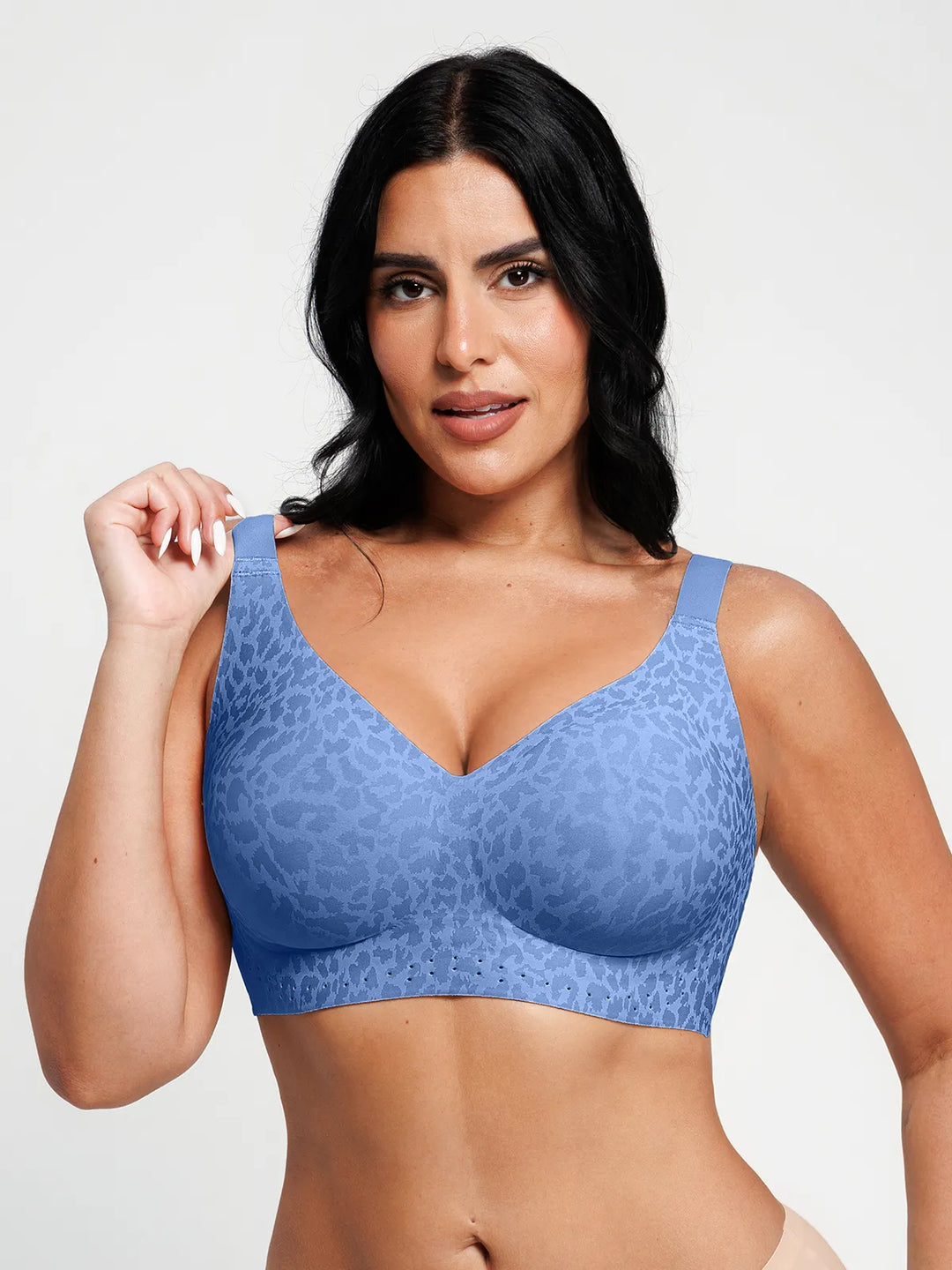 Popilush® Seamless Wireless Comfort Jelly Strip Support Bra