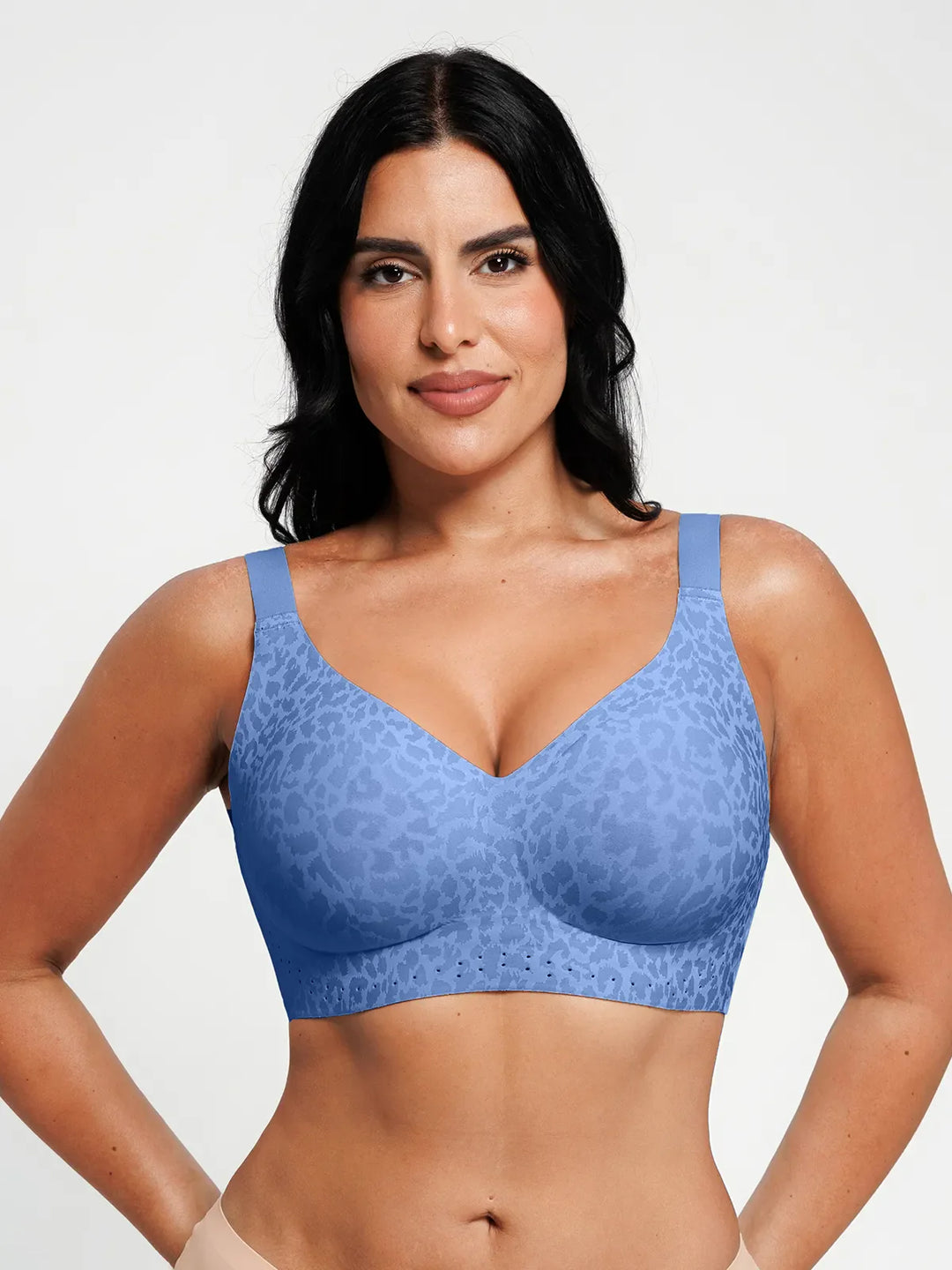 Popilush® Seamless Wireless Comfort Jelly Strip Support Bra