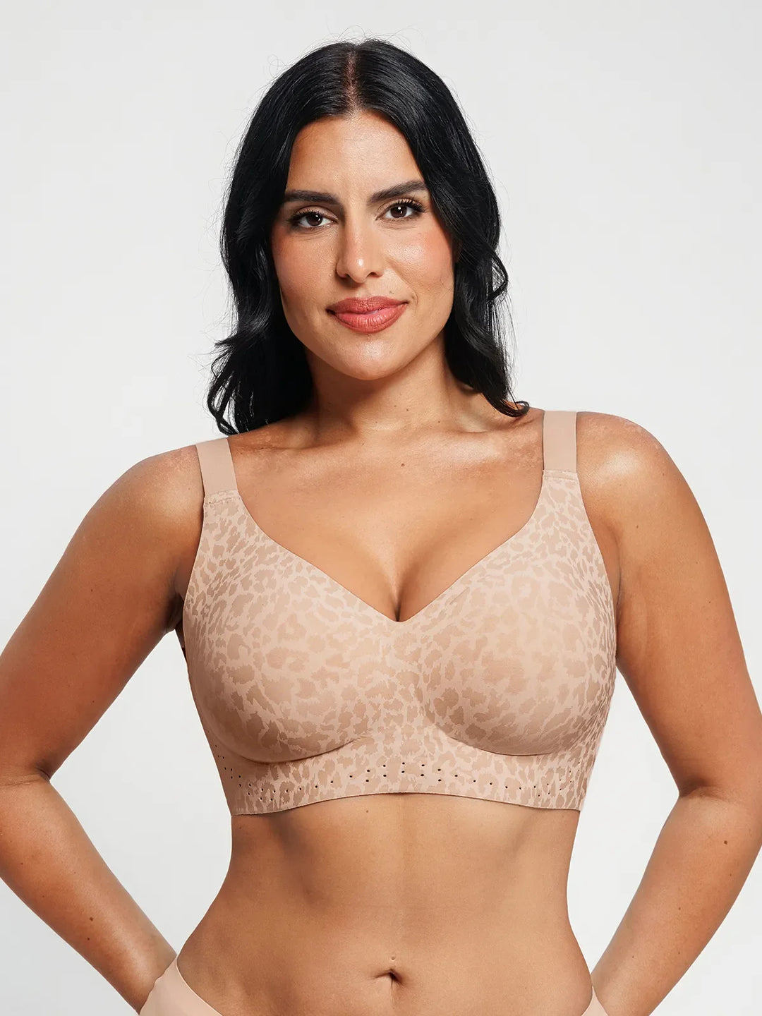 Popilush® Seamless Wireless Comfort Jelly Strip Support Bra