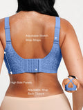 Popilush® Seamless Wireless Comfort Jelly Strip Support Bra