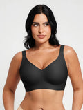 Popilush® Black / XS Seamless Wireless Comfort Jelly Strip Support Bra