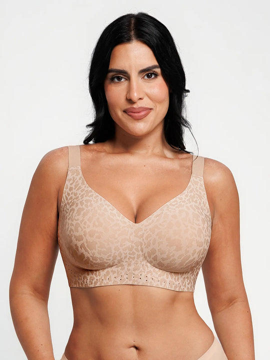 Seamless Wireless Comfort Jelly Strip Support Bra