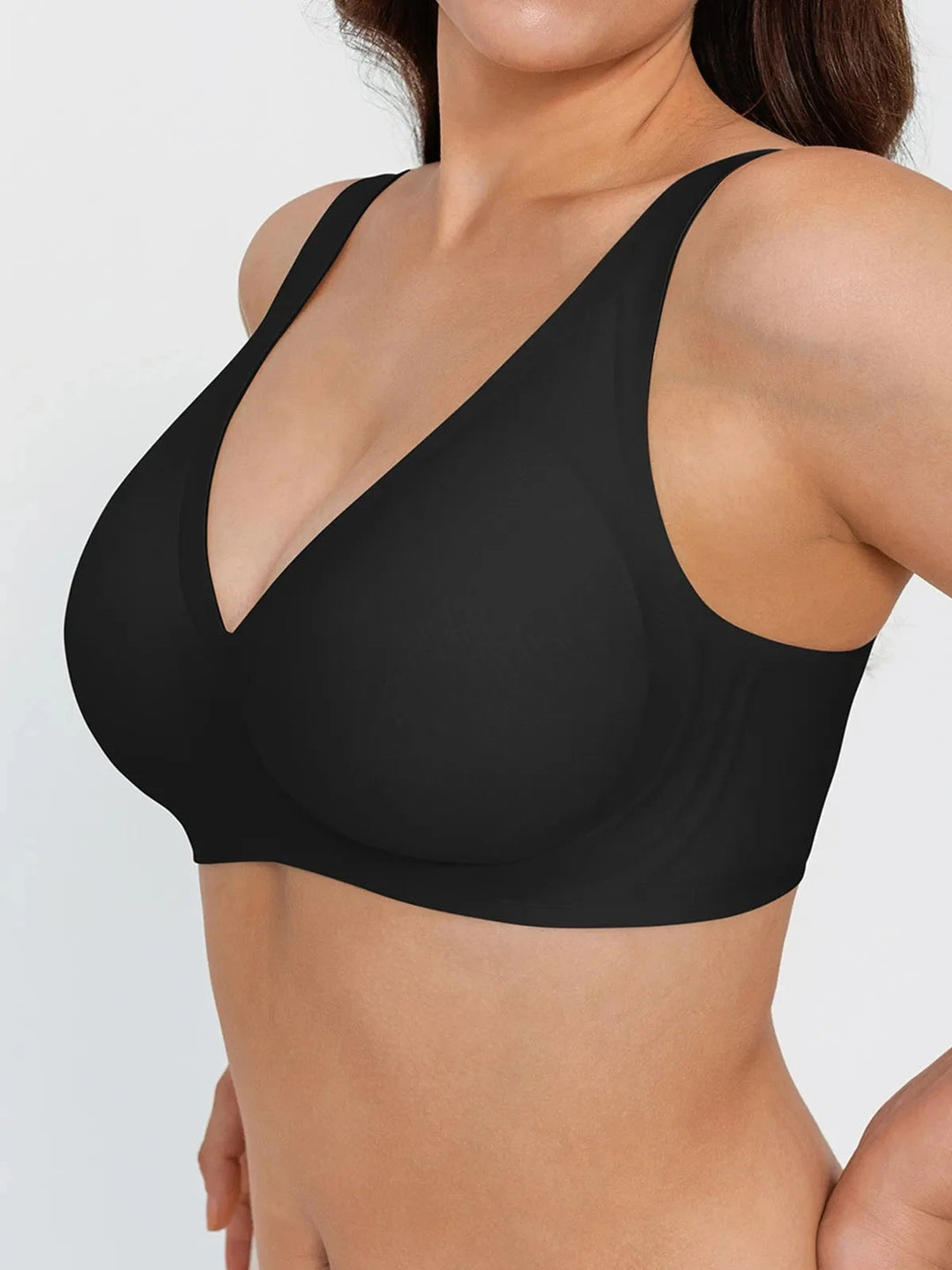 Popilush® Seamless Wireless Comfort Plunge Bra
