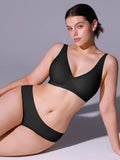 Popilush® Seamless Wireless Jelly Comfort Plunge Bra