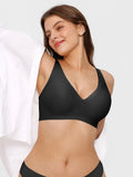 Popilush® Seamless Wireless Jelly Comfort Plunge Bra