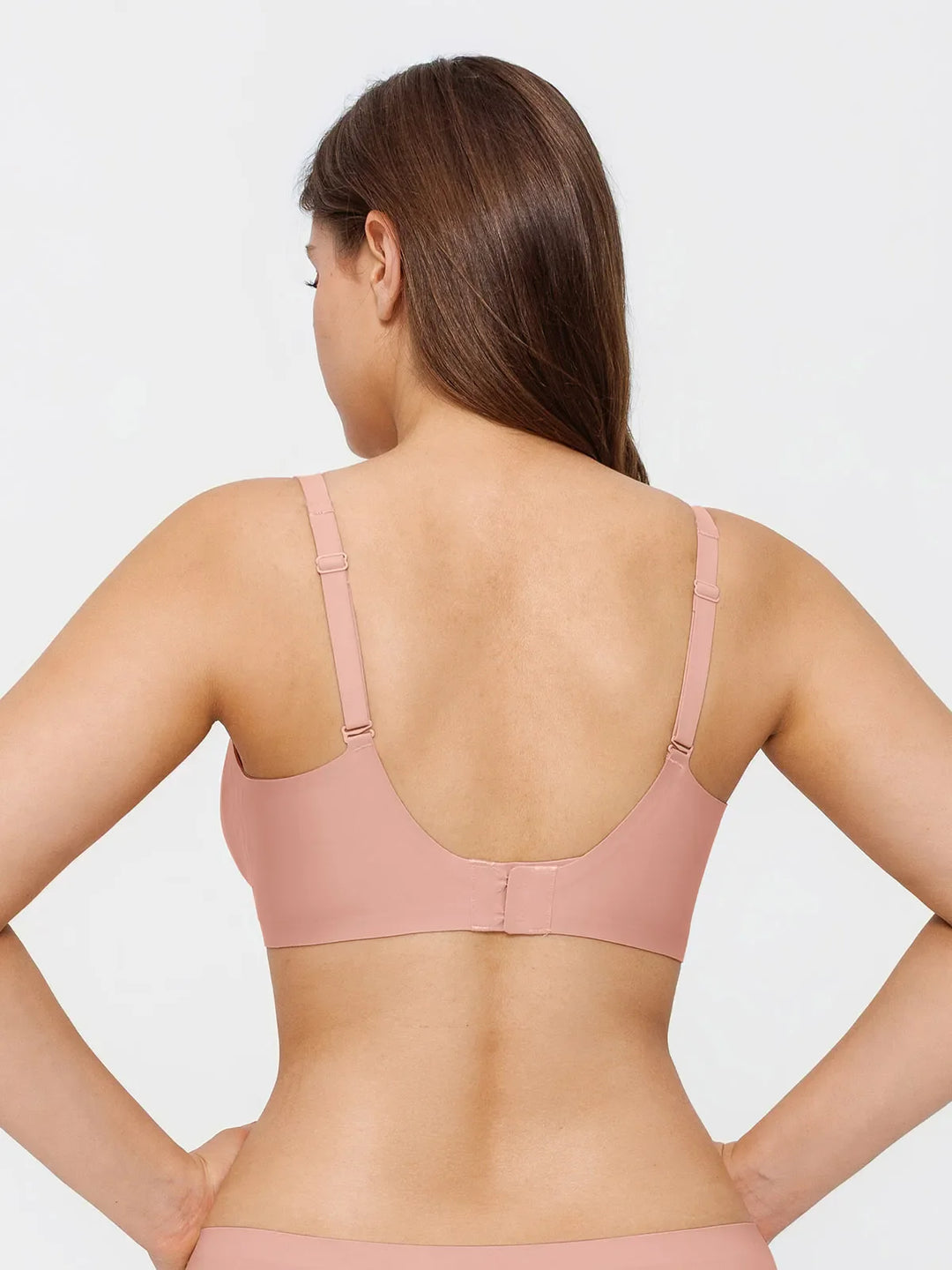 Popilush® Seamless Wireless Jelly Comfort Plunge Bra