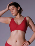 Popilush® Seamless Wireless Jelly Comfort Plunge Bra