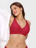 Popilush® Seamless Wireless Jelly Comfort Plunge Bra