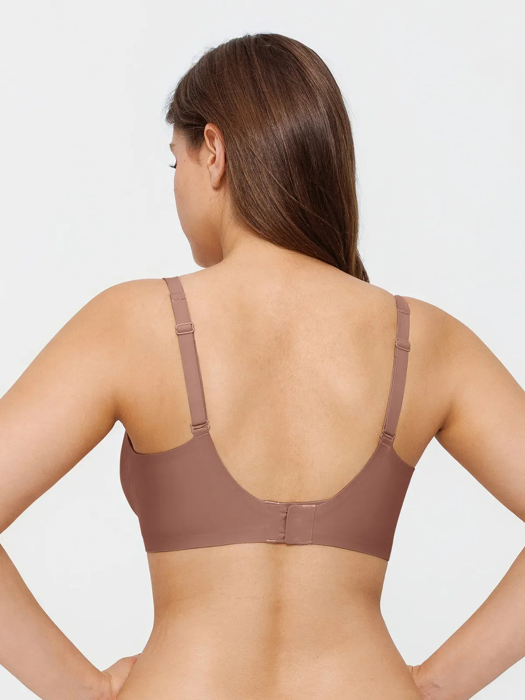Popilush® Seamless Wireless Jelly Comfort Plunge Bra