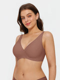 Popilush® Seamless Wireless Jelly Comfort Plunge Bra