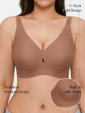 Popilush® Seamless Wireless Jelly Contour Support Bra