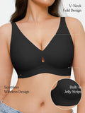 Popilush® Seamless Wireless Jelly Contour Support Bra