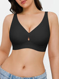 Popilush® Black / S Seamless Wireless Jelly Contour Support Bra