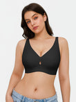 Popilush® Black / S Seamless Wireless Jelly Contour Support Bra